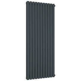 Metro Vertical Radiator - Anthracite - Double Panel (1600mm High) 684mm Wide