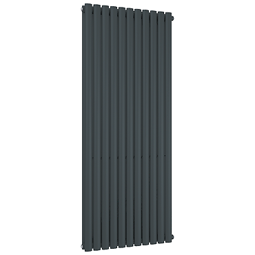 Metro Vertical Radiator - Anthracite - Double Panel (1600mm High) 684mm Wide
