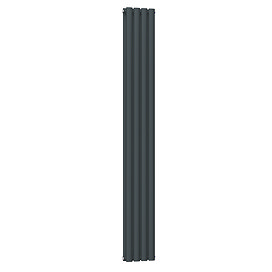 Metro Vertical Radiator - Anthracite - Double Panel (1600x236mm)