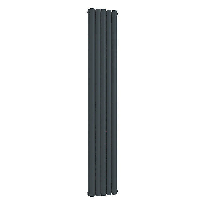 Metro Vertical Radiator - Anthracite - Double Panel (1800mm High) 295mm Wide