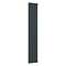Metro Vertical Radiator - Anthracite - Double Panel (1800mm High) 295mm Wide
