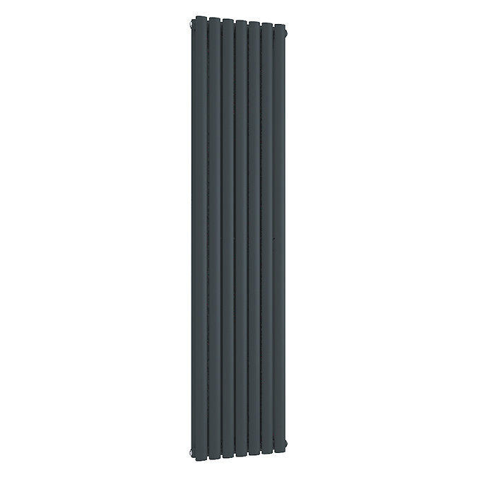 Metro Vertical Radiator - Anthracite - Double Panel (1800mm High) 413mm Wide