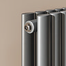 Metro Vertical Radiator - Anthracite - Double Panel (1800mm High) 649mm Wide