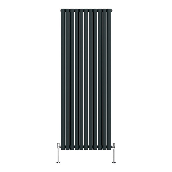 Metro Vertical Radiator - Anthracite - Double Panel (1800mm High) 649mm Wide