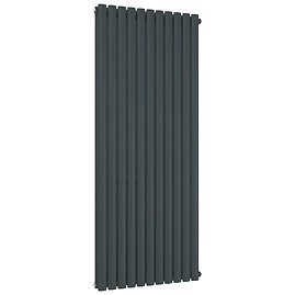 Metro Vertical Radiator - Anthracite - Double Panel (1800mm High) 649mm Wide