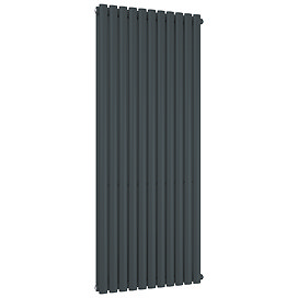 Metro Vertical Radiator - Anthracite - Double Panel (1800mm High) 649mm Wide