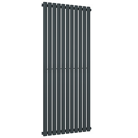 Metro Vertical Radiator - Anthracite - Single Panel (1600mm High) 649mm Wide