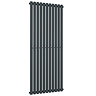 Metro Vertical Radiator - Anthracite - Single Panel (1600mm High) 649mm Wide