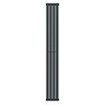 Metro Vertical Radiator - Anthracite - Single Panel (1600x236mm)