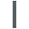 Metro Vertical Radiator - Anthracite - Single Panel (1600x236mm)
