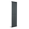 Metro Vertical Radiator - Anthracite - Single Panel (1600mm High) 354mm Wide