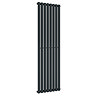 Metro Vertical Radiator - Anthracite - Single Panel (1600mm High) 472mm Wide