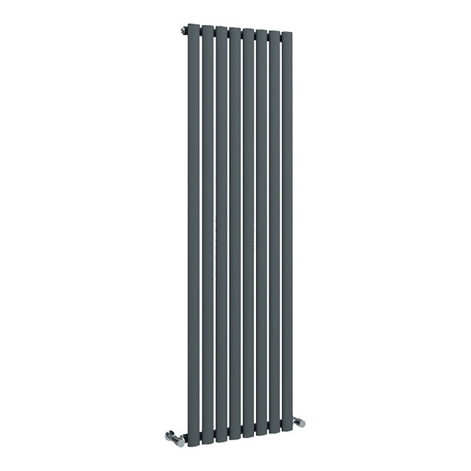 Metro Vertical Radiator - Anthracite - Single Panel (1600mm High) 472mm Wide