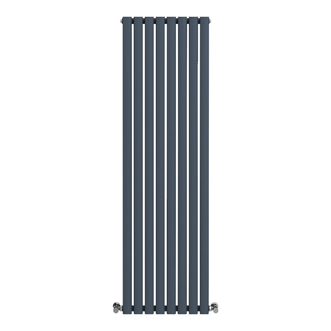 Metro Vertical Radiator - Anthracite - Single Panel (1600mm High) 472mm Wide