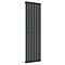 Metro Vertical Radiator - Anthracite - Single Panel (1600mm High) 472mm Wide