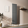 Metro Vertical Radiator - Anthracite - Single Panel (1600mm High) 472mm Wide