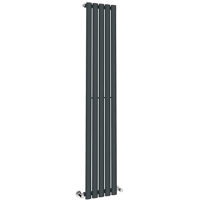 Metro Vertical Radiator - Anthracite - Single Panel (1600mm High) 295mm Wide