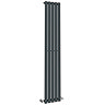 Metro Vertical Radiator - Anthracite - Single Panel (1600mm High) 295mm Wide