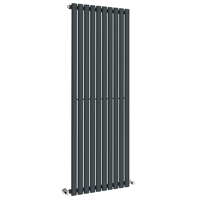 Metro Vertical Radiator - Anthracite - Single Panel (1600mm High) 590mm Wide