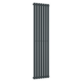 Metro Vertical Radiator - Anthracite - Single Panel (1800mm High) 413mm Wide