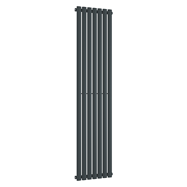 Metro Vertical Radiator - Anthracite - Single Panel (1800mm High) 413mm Wide