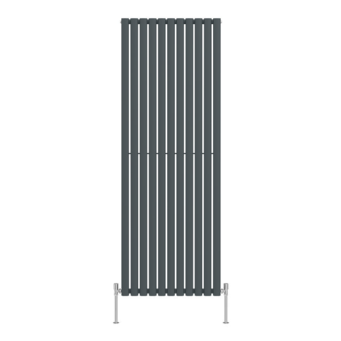 Metro Vertical Radiator - Anthracite - Single Panel (1800mm High) 649mm Wide