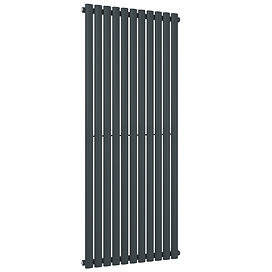 Metro Vertical Radiator - Anthracite - Single Panel (1800mm High) 649mm Wide