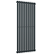 Metro Vertical Radiator - Anthracite - Single Panel (1800mm High) 649mm Wide