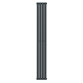 Metro Vertical Radiator - Anthracite - Single Panel (1800x236mm)