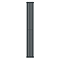 Metro Vertical Radiator - Anthracite - Single Panel (1800x236mm)