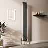 Metro Vertical Radiator - Anthracite - Single Panel (1800mm High) 236mm Wide