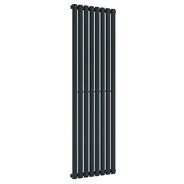Metro Vertical Radiator - Anthracite - Single Panel (1800mm High) 472mm Wide