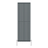Metro Vertical Radiator - Anthracite - Single Panel (1800mm High) 590mm Wide