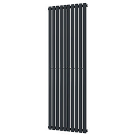 Metro Vertical Radiator - Anthracite - Single Panel (1800mm High) 590mm Wide