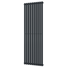 Metro Vertical Radiator - Anthracite - Single Panel (1800mm High) 590mm Wide