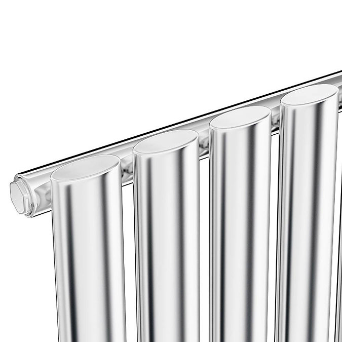 Metro Vertical Radiator - Chrome - Single Panel (H1800 x W354mm)  Profile Large Image