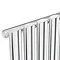 Metro Vertical Radiator - Chrome - Single Panel (H1800 x W354mm)  Profile Large Image