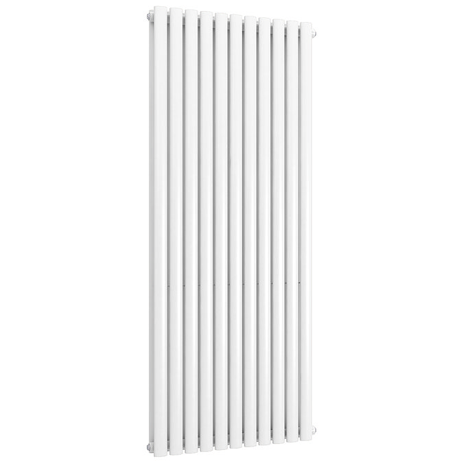 Metro Vertical Radiator - White - Double Panel (1600mm High) 649mm Wide