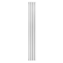 Metro Vertical Radiator - White - Double Panel (1600x236mm)