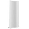 Metro Vertical Radiator - White - Double Panel (1600mm High) 590mm Wide