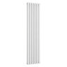 Metro Vertical Radiator - White - Double Panel (1800mm High) 413mm Wide