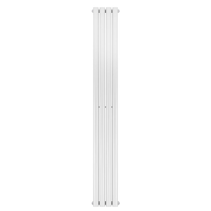 Metro Vertical Radiator - White - Double Panel (1800x236mm)