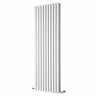 Metro Vertical Radiator - White - Double Panel (1800mm High) 590mm Wide