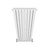 Metro Vertical Radiator - White - Double Panel (1800mm High)  Standard Large Image