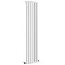 Metro Vertical Radiator - White - Double Panel (1800mm High) 354mm Wide