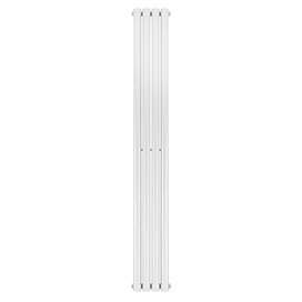 Metro Vertical Radiator - White - Single Panel (1600x236mm)
