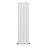 Metro Vertical Radiator - White - Single Panel (1600mm High) 472mm Wide