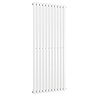Metro Vertical Radiator - White - Single Panel (1600mm High) 649mm Wide