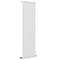 Metro Vertical Radiator - White - Single Panel (1600mm High)  Standard Large Image