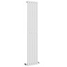 Metro Vertical Radiator - White - Single Panel (1600mm High) 295mm Wide
